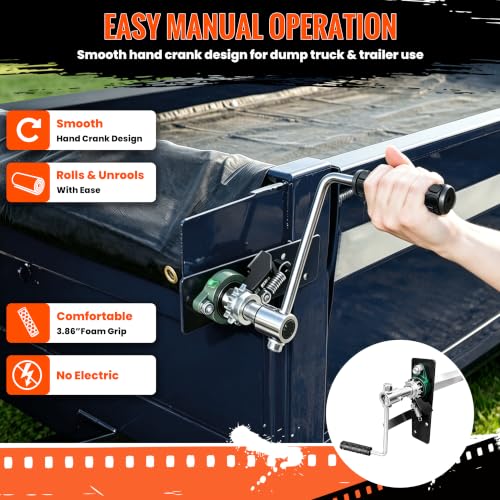 Heavy Duty Hand Crank Dump Truck