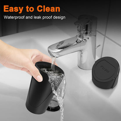 Car Trash Can (Black / Round)