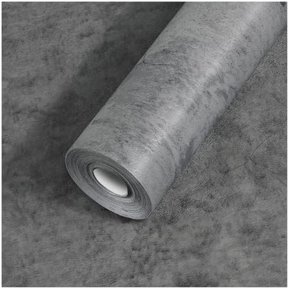 Concrete Wallpaper Peel and Stick Grey Wallpaper
