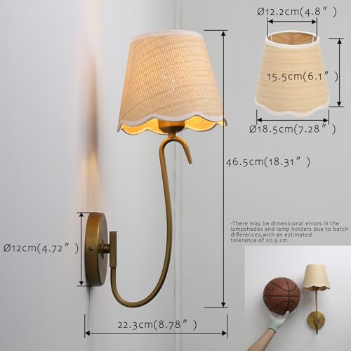 Hardwired Wall Sconces Set of 2