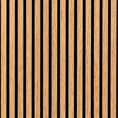 3D Wood Slat Acoustic Wall Panels