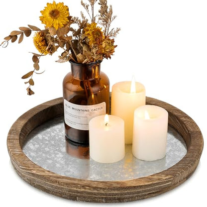 Candle Plate Holder Tray