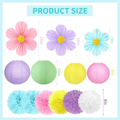19 Pcs Pastel Party Decorations (Pastel)
