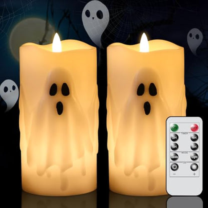 Halloween Pillar Candles S02 0706