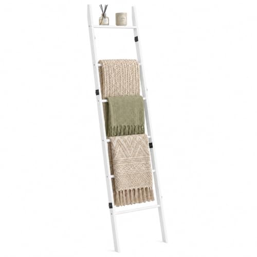 6 Tier Blanket Ladder with Shelf