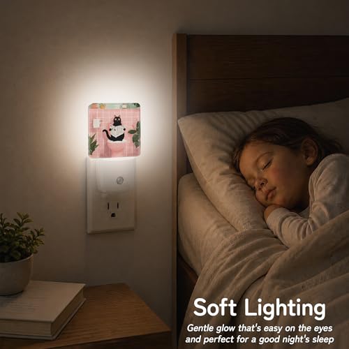 Night Light Night Lights Plug into Wall with Dusk to Dawn Sensor for Bedroom Bathroom Hallway Kitchen