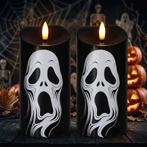Halloween Pillar Candles S02 0706