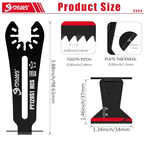 90°Reach Oscillating Saw Blades [Patented Design]