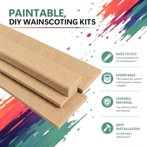 Board and Batten Wainscoting Kit