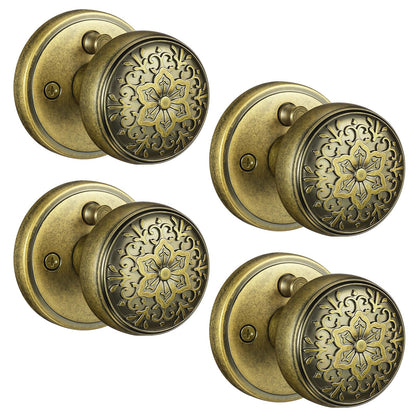 Aged Brass Door Knobs (Aged Brass)