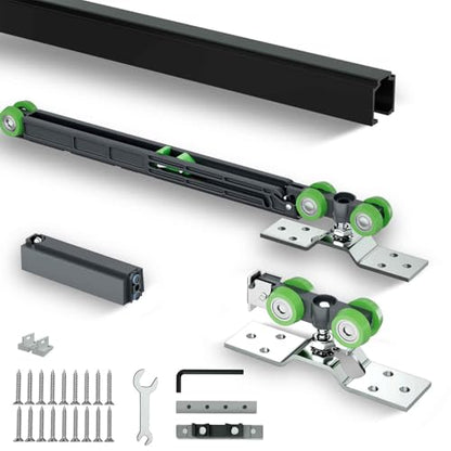 6FT 72In Sliding Pocket Door Track Kit