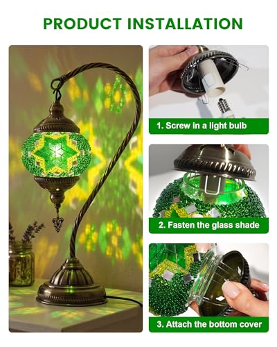DIY Turkish Mosaic Lamp Kit