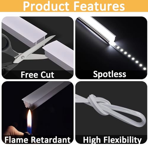 5M Silicone LED Channel System