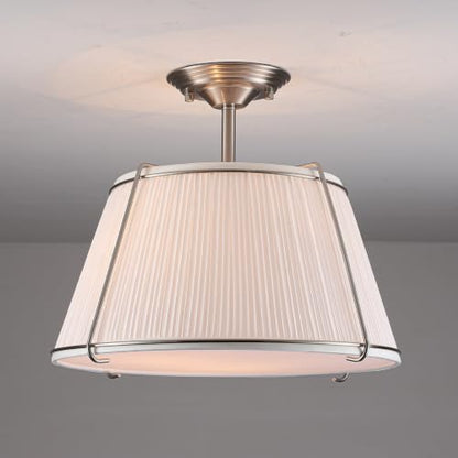 Semi Flush Mount Ceiling Light 16" for Living Room
