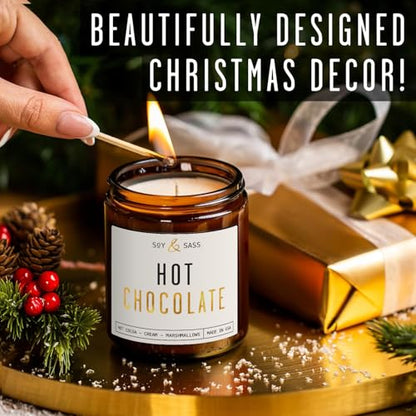 Hot Chocolate Candle (Hot Chocolate - Black)