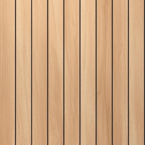 6 Pack Peel and Stick Wood Panels for Wall