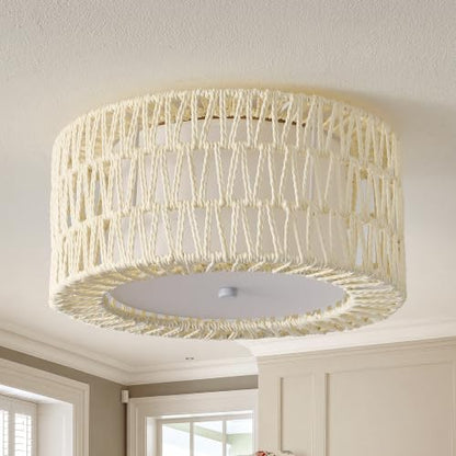 Boho Flush Mount Ceiling Light