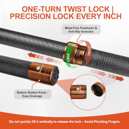 Heavy Duty Fiberglass Telescopic Extension Pole