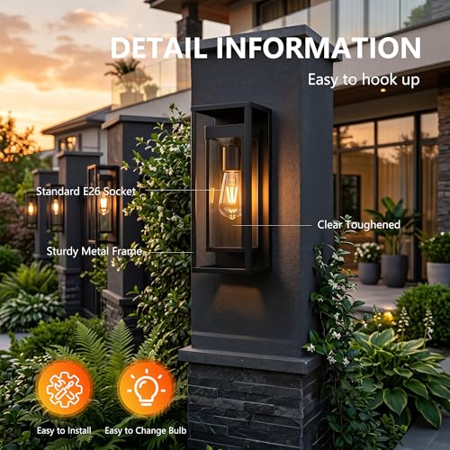 15 Inch Outdoor Wall Light Fixtures Anti