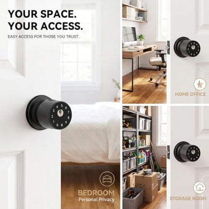 Smart Fingerprint Door Knob