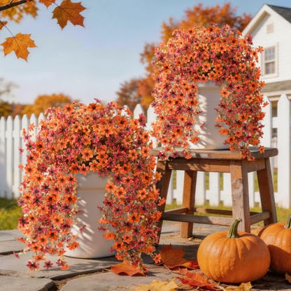 Artificial Fake Hanging Flowers Plants for Outdoor Summer Decoration
