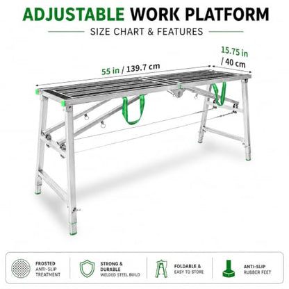 Adjustable Work Platform 770LBS
