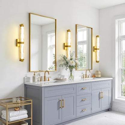 LED Modern Wall Sconces (Gold / 24-Inch)