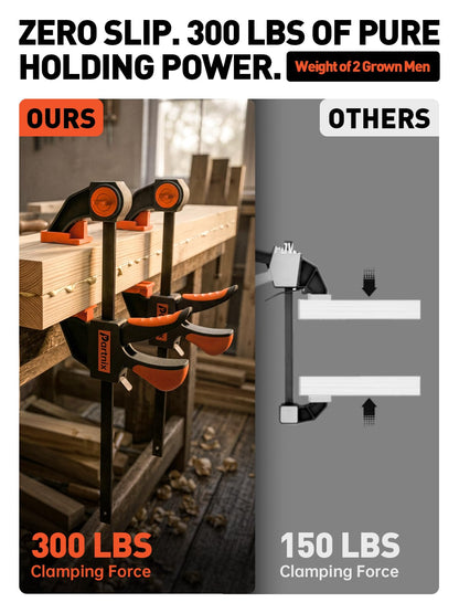 300LB Heavy Duty] Bar Clamps for Woodworking