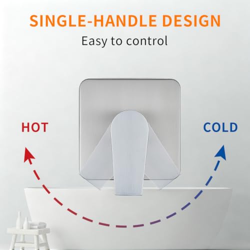 Tub Shower Faucet Set Brushed Nickel (Brushed)