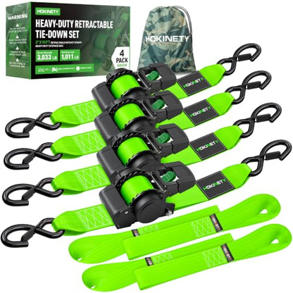 Retractable Ratchet Straps