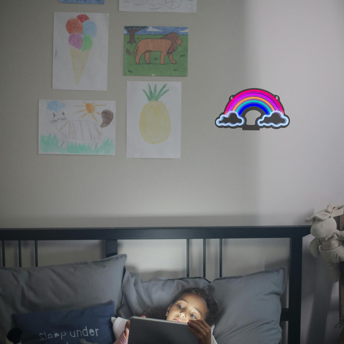 Rainbow Neon Signs (Rainbow)