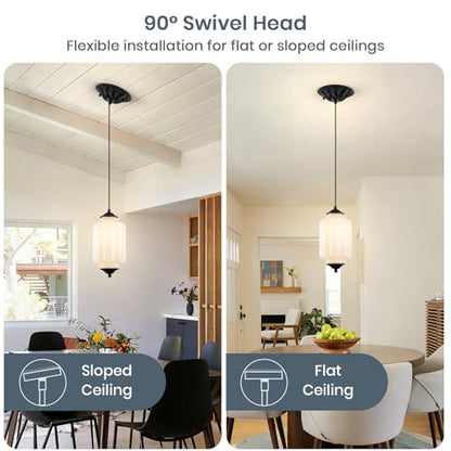 Glass Pendant Lights for Kitchen Island