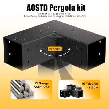 Pergola Bracket kit for 4"x 4"