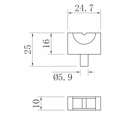 11 Pairs Wire Rope Swaging Dies Set for YQK (Wire Rope DIE)