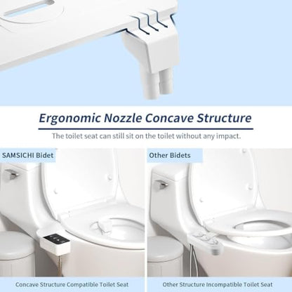 Bidet Attachment for Toilet