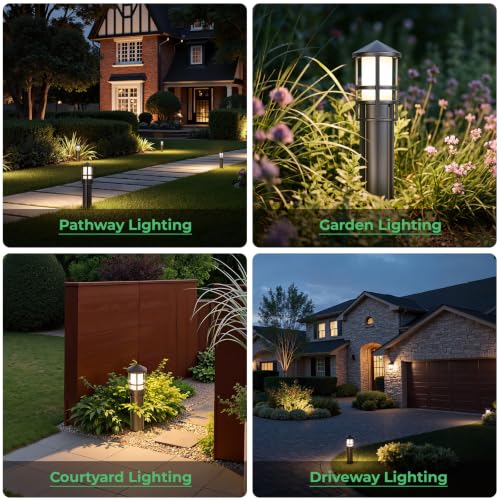 Low Voltage Landscape Pathway Lights 3W Outdoor Landscape Lighting 3000K 12
