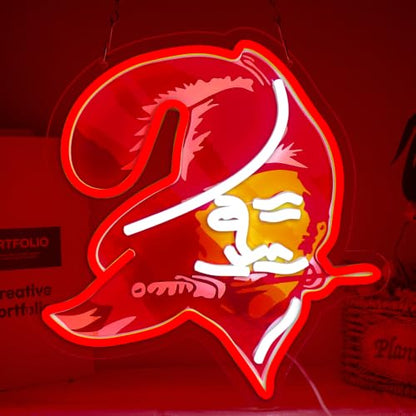 rugby football Neon Signs Led Sign for Wall Decor