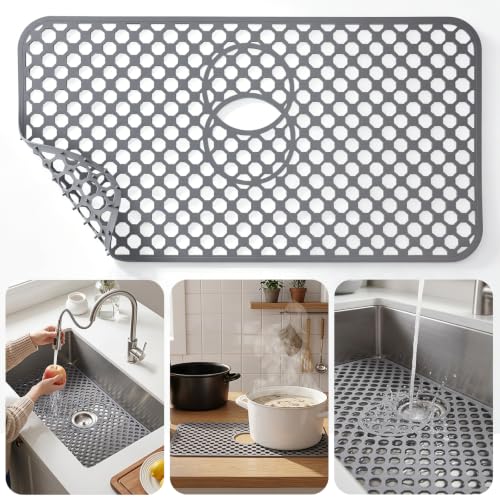 Silicone Sink Protectors for Kitchen Sink 26 x 14 Inch