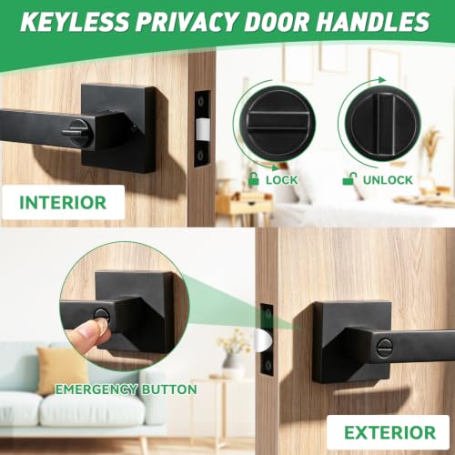 Matte Black Door Handles