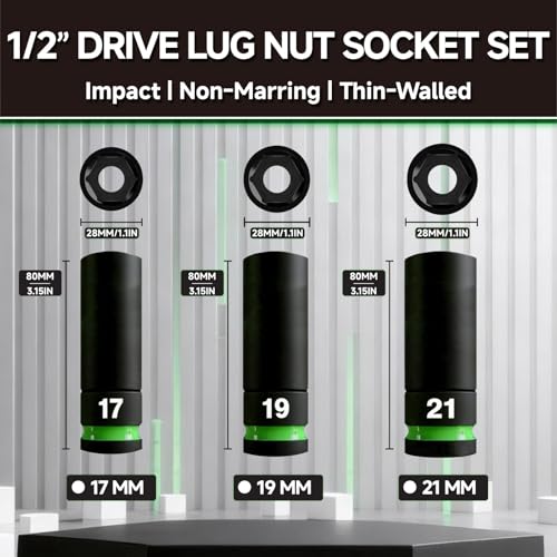 Lug Nut Socket Set