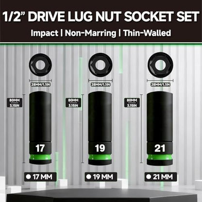 Lug Nut Socket Set