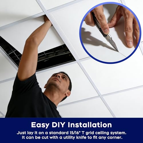 Premium PVC Smooth Drop Ceiling Tiles