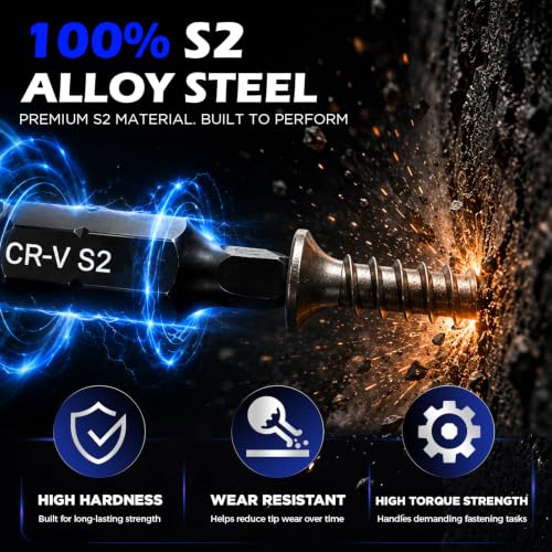 Magnetic Ratchet Screwdriver Bit Set