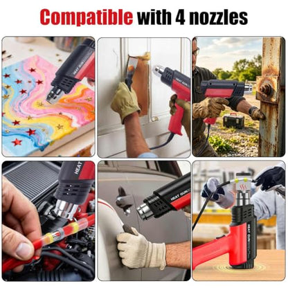 1800W Heat Gun Kit