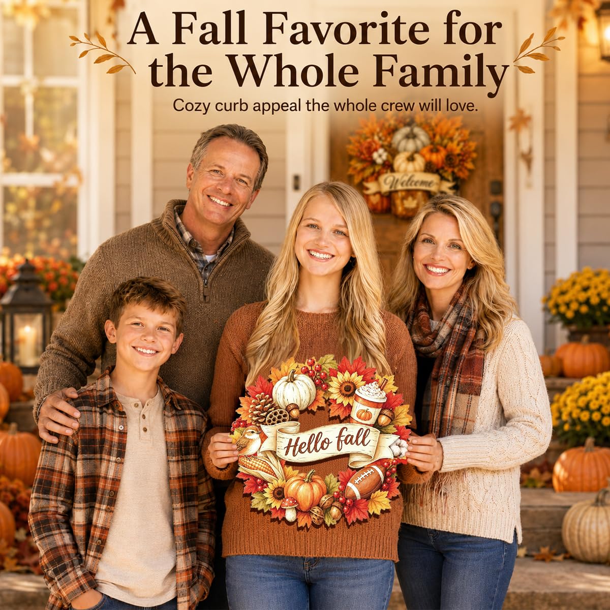 Small Fall Wreath (Fall12)