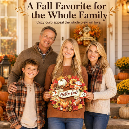 Small Fall Wreath (Fall12)