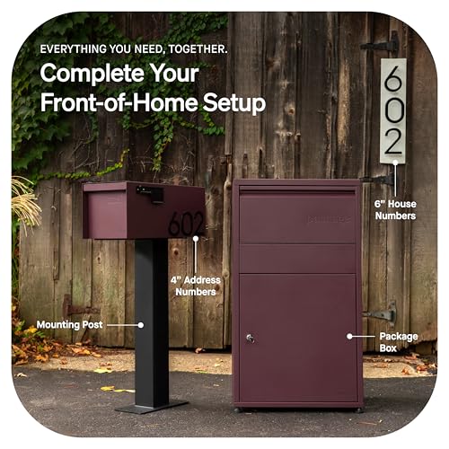 Post Mount Outdoor Mailboxes