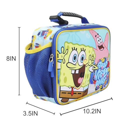 SpongeBob SquarePants Good Vibes Only Insulated Lunch Kit (SpongeBob Good Vibes Only)