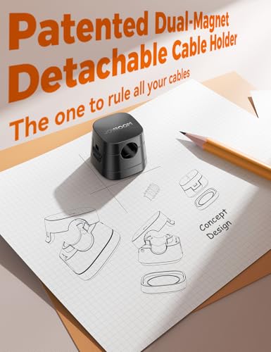 Detachable Magnetic Cord Organizer w