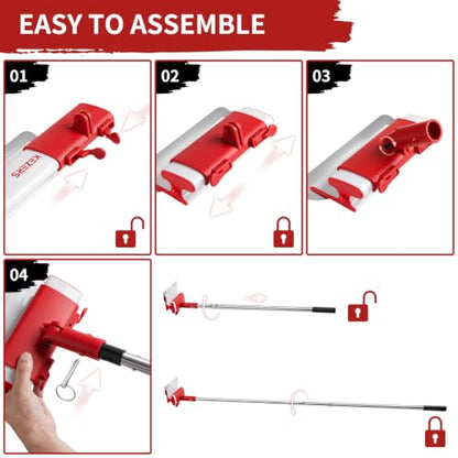 Drywall Skimming Blade Set with Portable Case